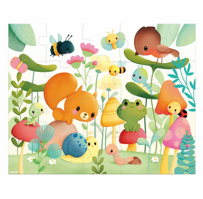 Janod Puzzel De Tuinvrienden – 20 stukjes