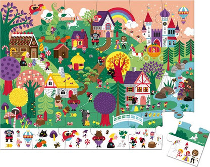 Janod Zoekpuzzel Sprookjes – 24 stukjes