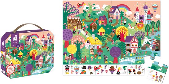 Janod Zoekpuzzel Sprookjes – 24 stukjes