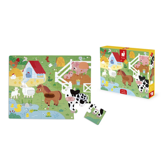 Janod Voelpuzzel Boerderij – 20 stukjes