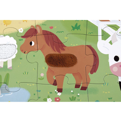 Janod Voelpuzzel Boerderij – 20 stukjes