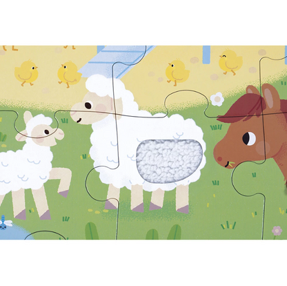 Janod Voelpuzzel Boerderij – 20 stukjes