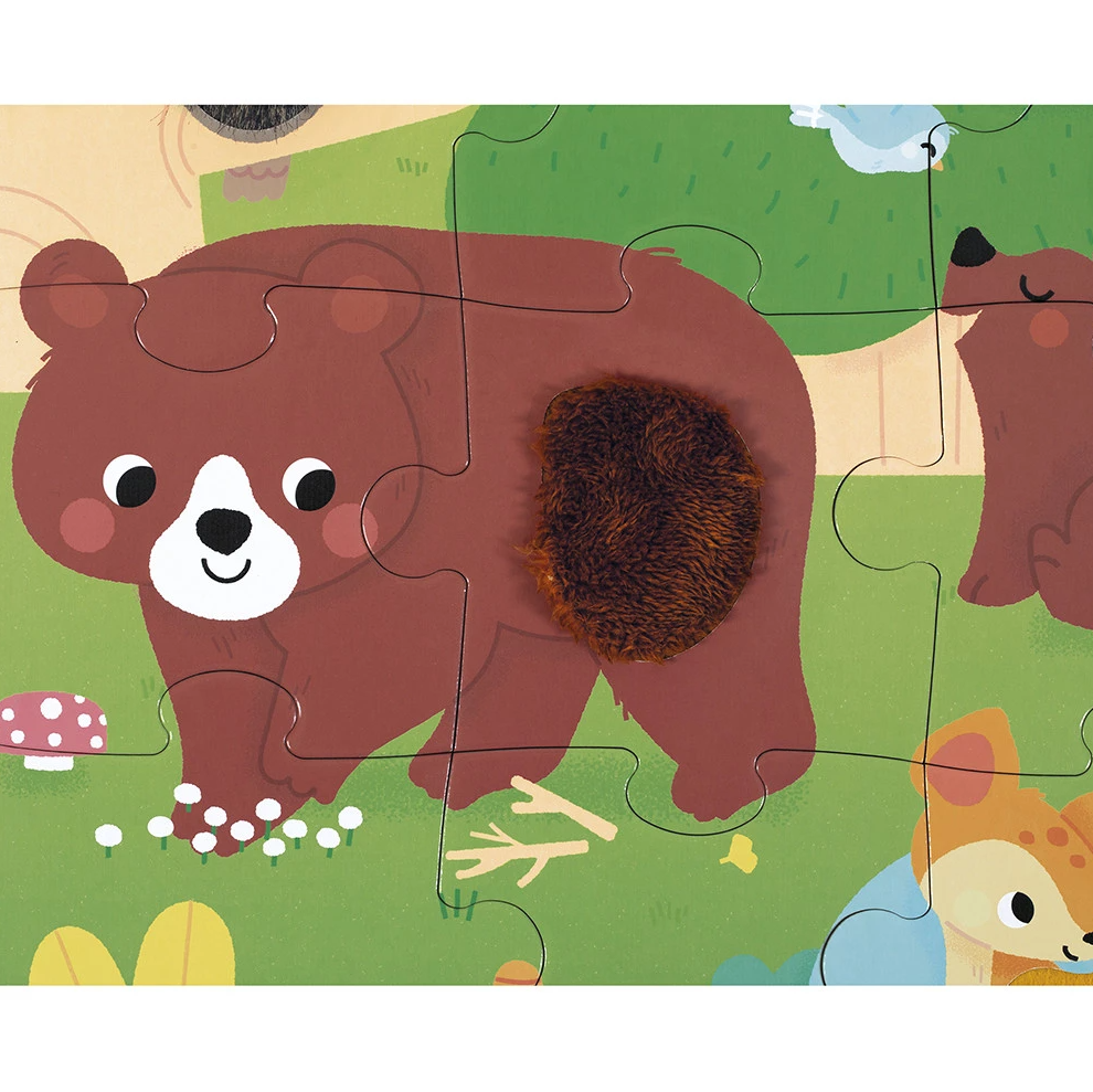 Janod Voelpuzzel Bos – 20 stukjes
