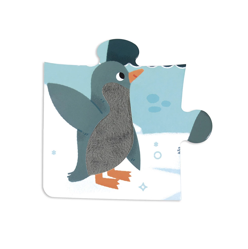 Janod Voelpuzzel Noordpool – 20 stukjes