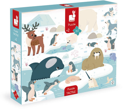 Janod Voelpuzzel Noordpool – 20 stukjes