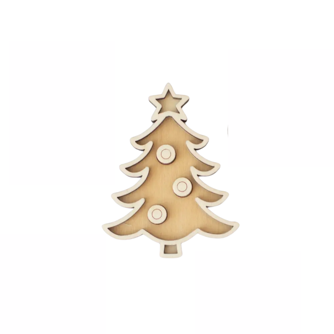 Vulvormen- Kerstmis (per stuk)