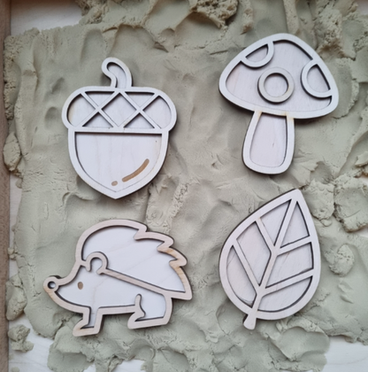 Kidd Houten Mini Vulvormen Herfst