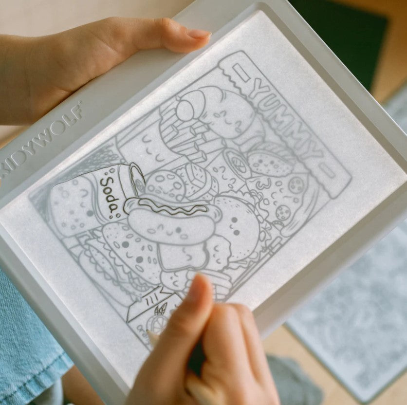 KIDYDRAW-PAD verlichte tekentablet