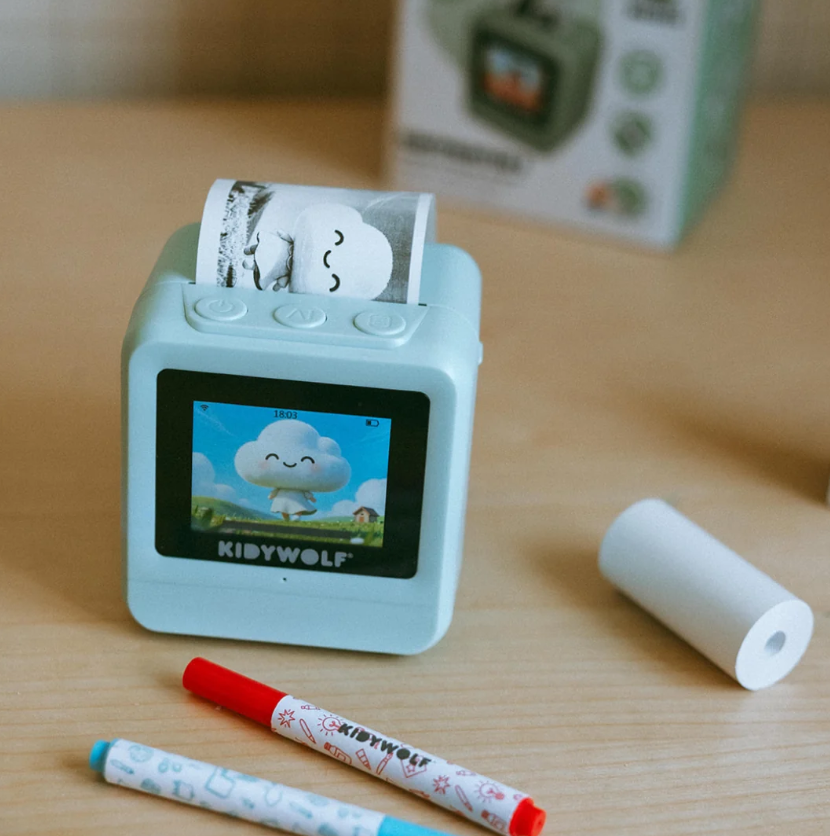 KIDYWOLF KIDYPRINTER-AI – Creatieve AI-Printer voor Kinderen