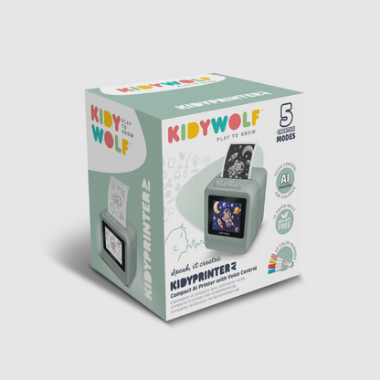 KIDYWOLF KIDYPRINTER-AI – Creatieve AI-Printer voor Kinderen