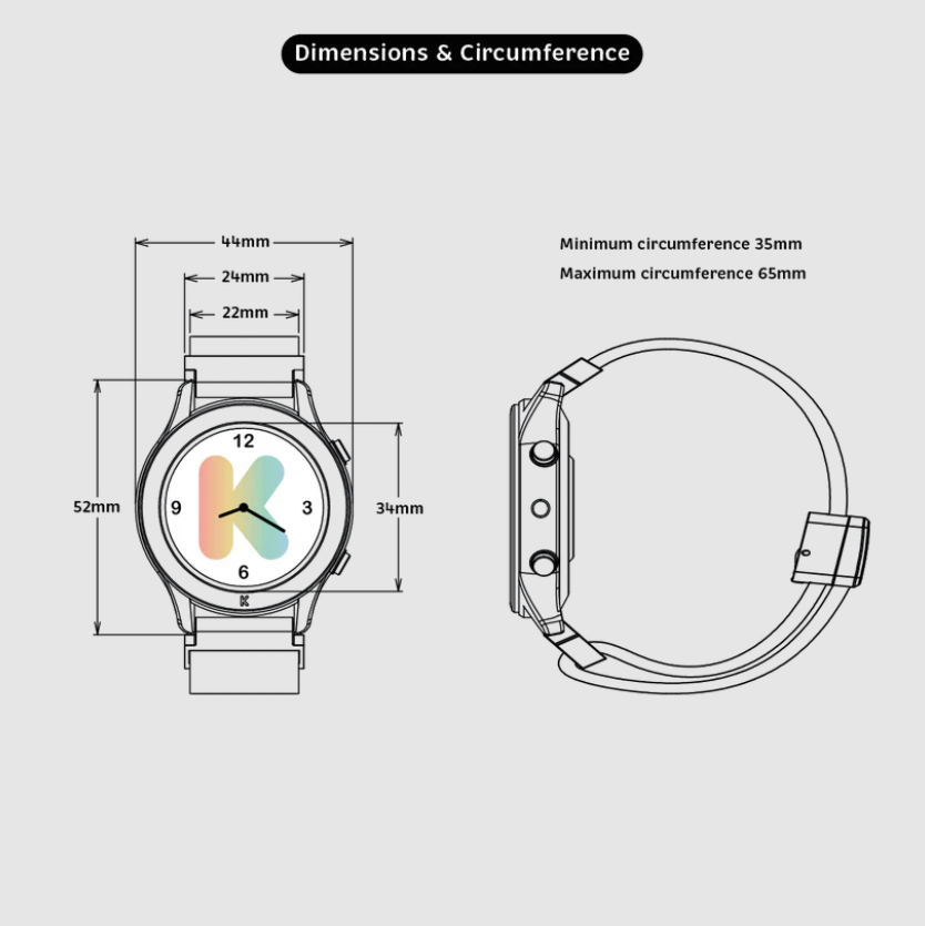 K-WATCH interactief uurwerk