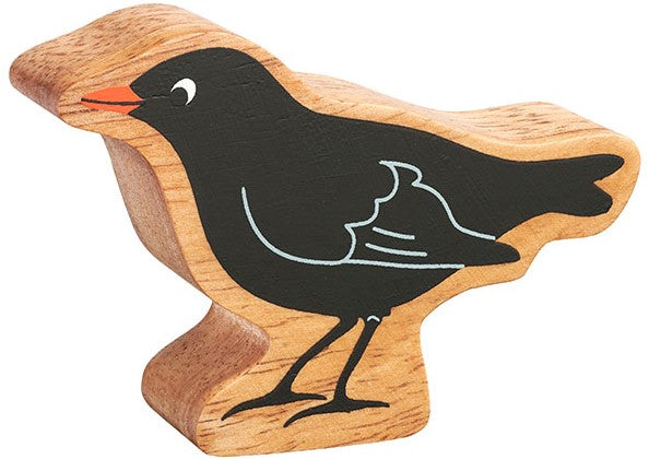 Merel houten figuur