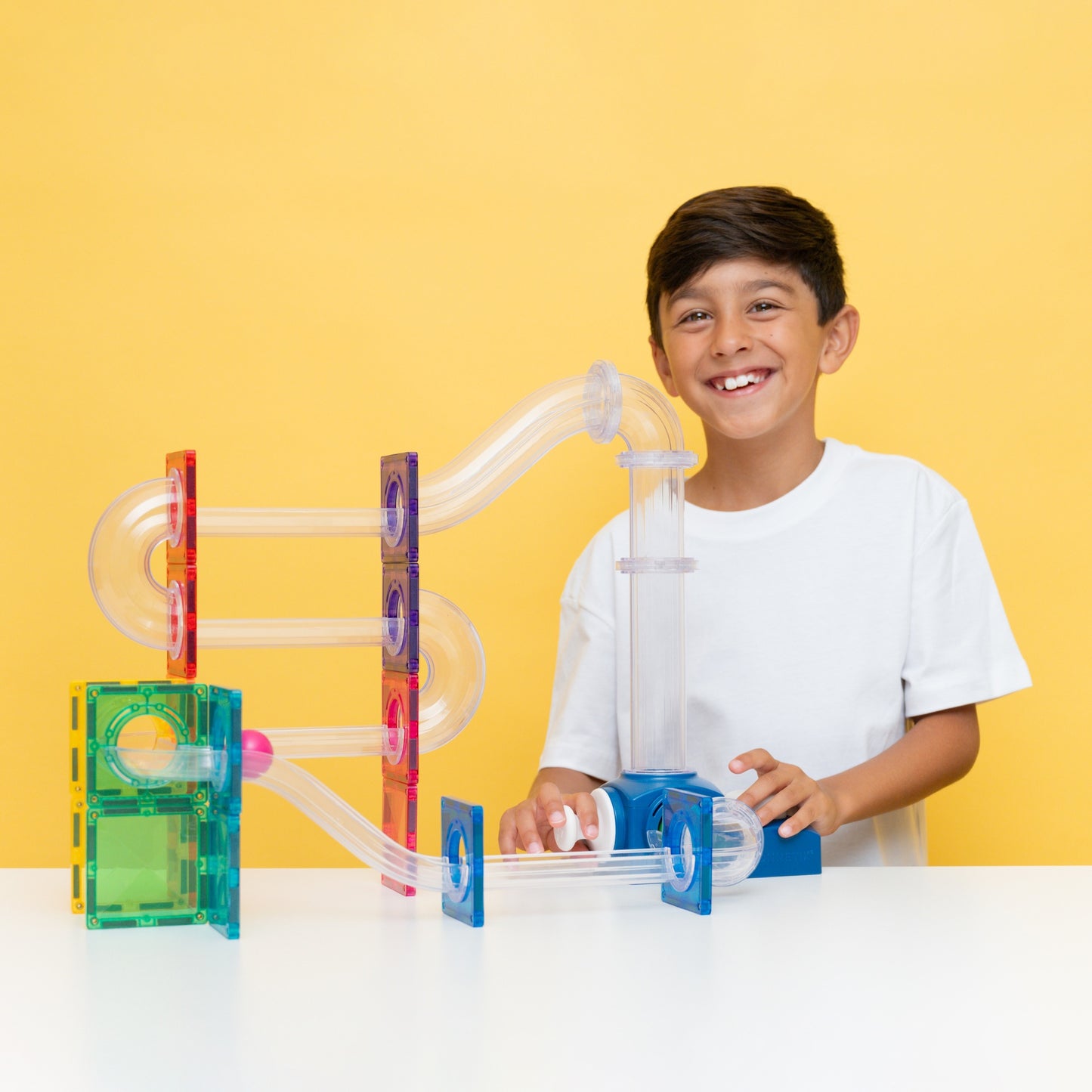 De Connetix Ball Run Launcher Pack is een must have voor spelende kinderen