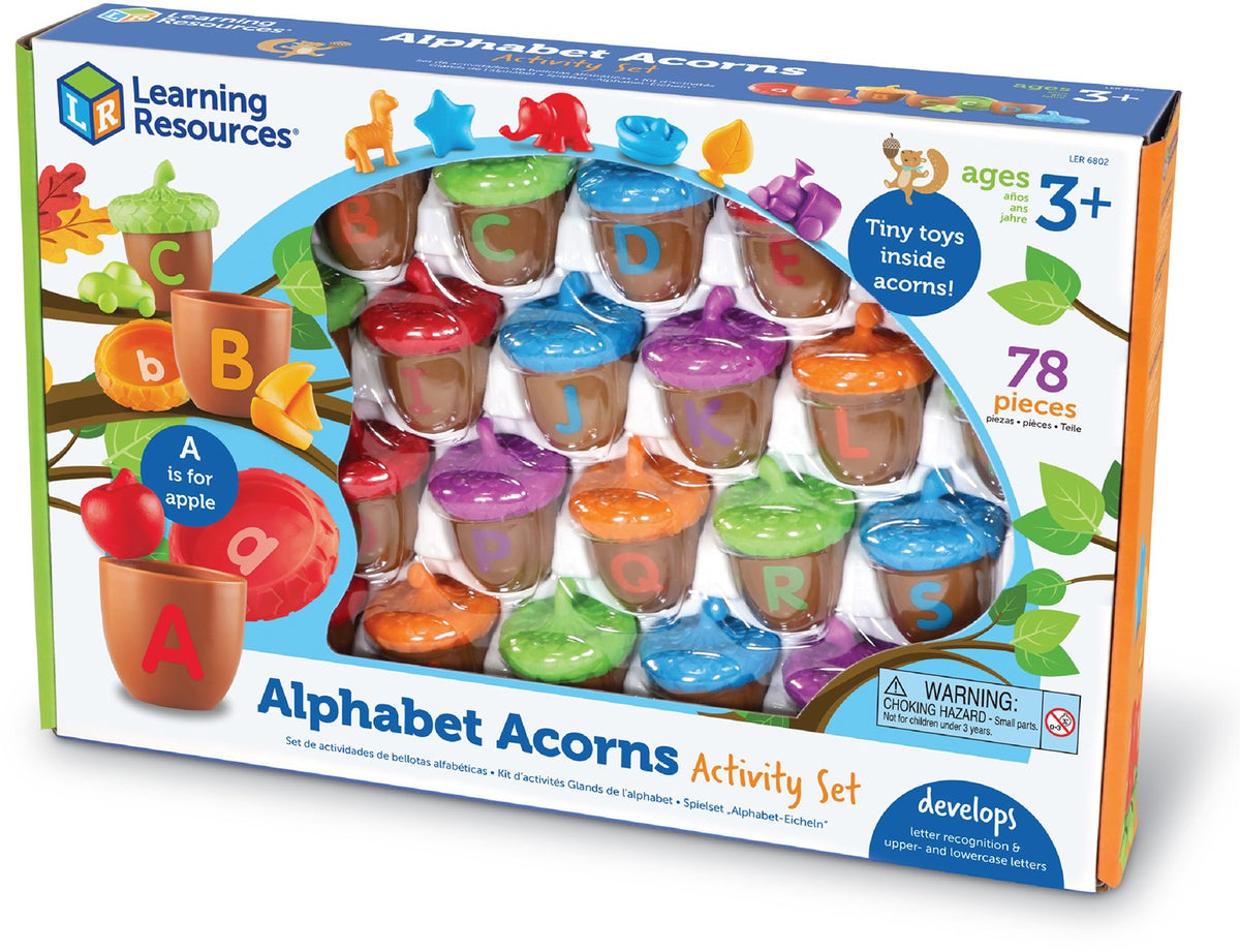 Learning Resources Alphabet Acorns Activity Set – Alfabet eikeltjes