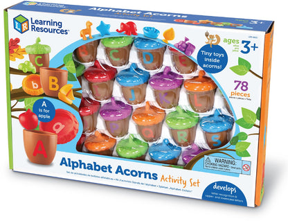 Learning Resources Alphabet Acorns Activity Set – Alfabet eikeltjes