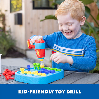 Learning Resources Design & Drill® Bolt-It Bucket™ – Bouwemmer met speelgoedboormachine