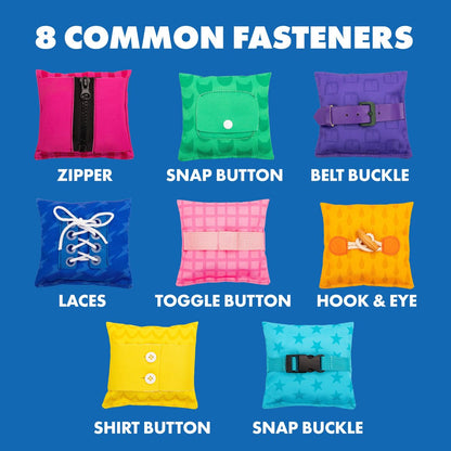 Dressing Skills Bean Bags – pittenzakjes om aankleedvaardigheden te oefenen