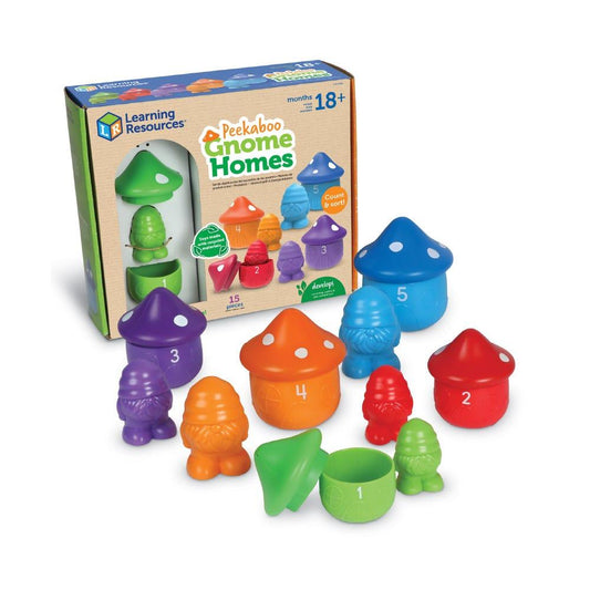 Learning Resources Peekaboo Gnome Homes