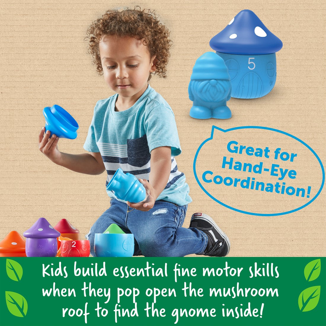 Learning Resources Peekaboo Gnome Homes