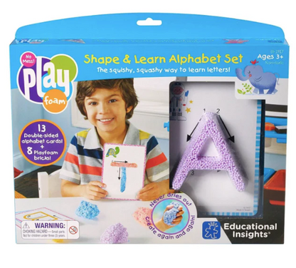 Learning Resources - Playfoam® Shape & Learn Alphabet Set