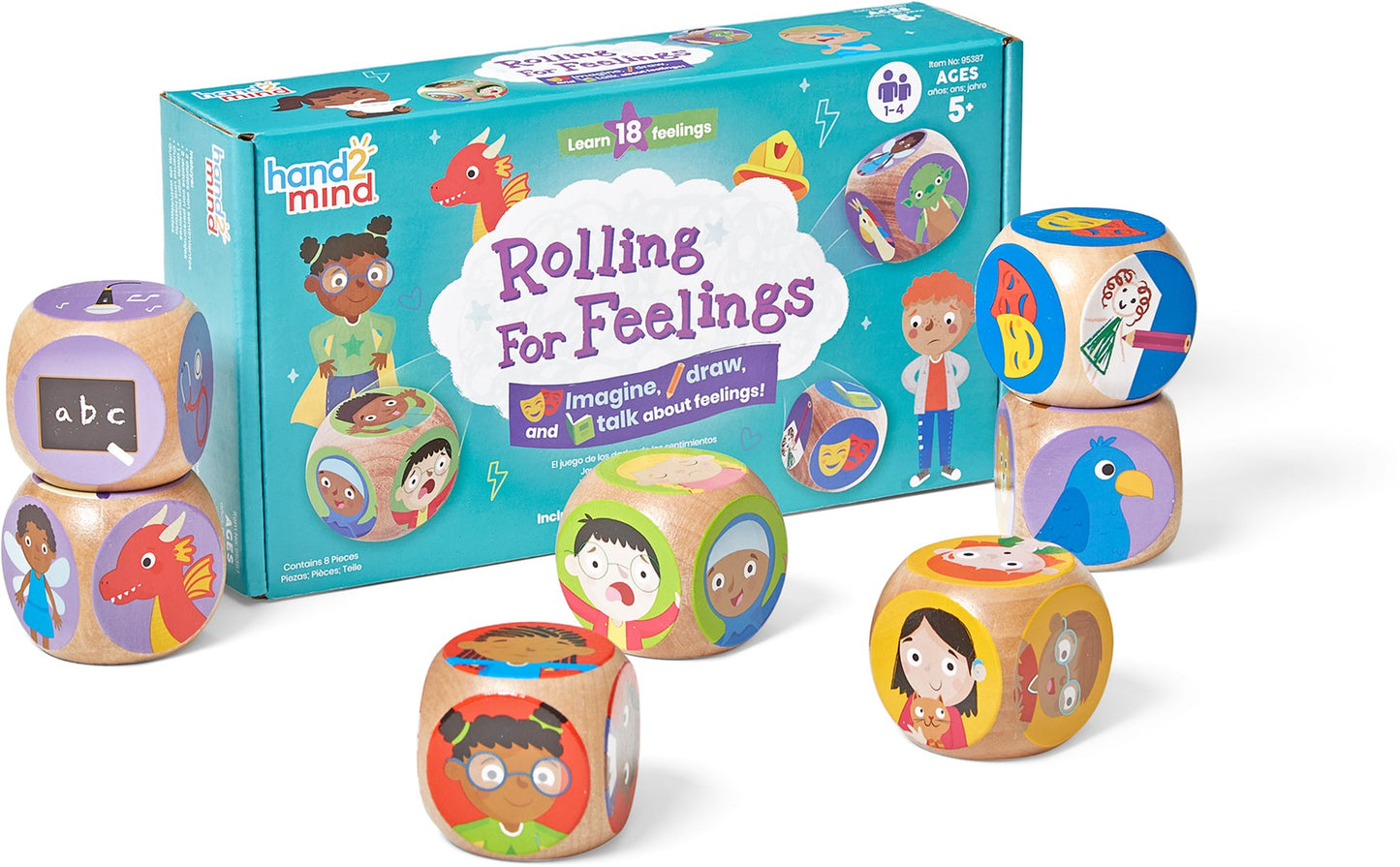 Learning Resources Rolling For Feelings – Educatief spel om emoties te herkennen en gevoelens bespreekbaar te maken