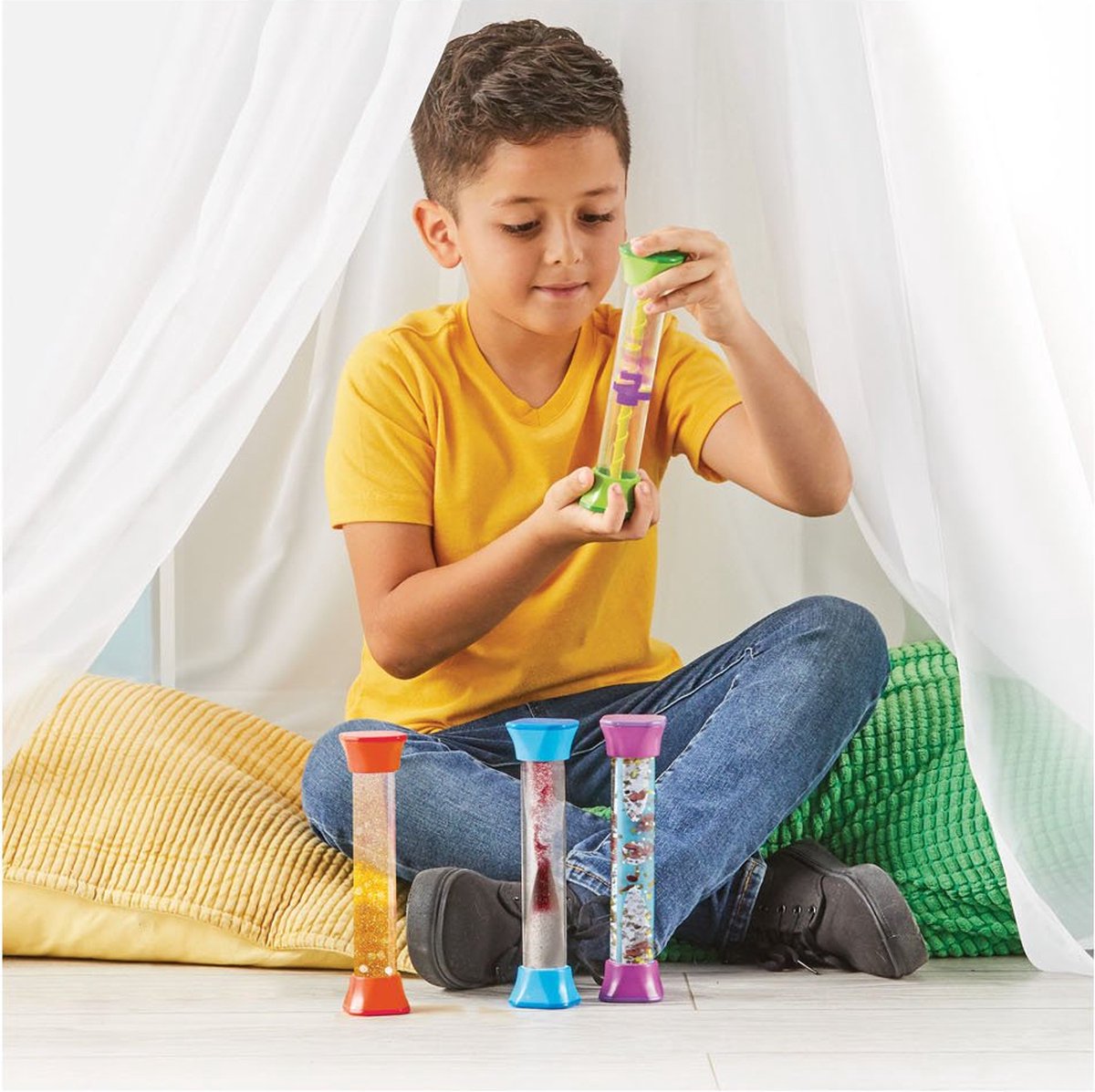 Learning Resources - Sensory Fidget Tubes (set van 4)