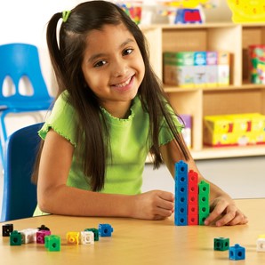Learning Resources - Snap Cubes® (set van 100 rekenblokjes)