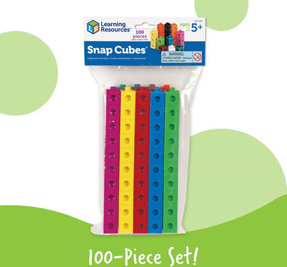 Learning Resources - Snap Cubes® (set van 100 rekenblokjes)