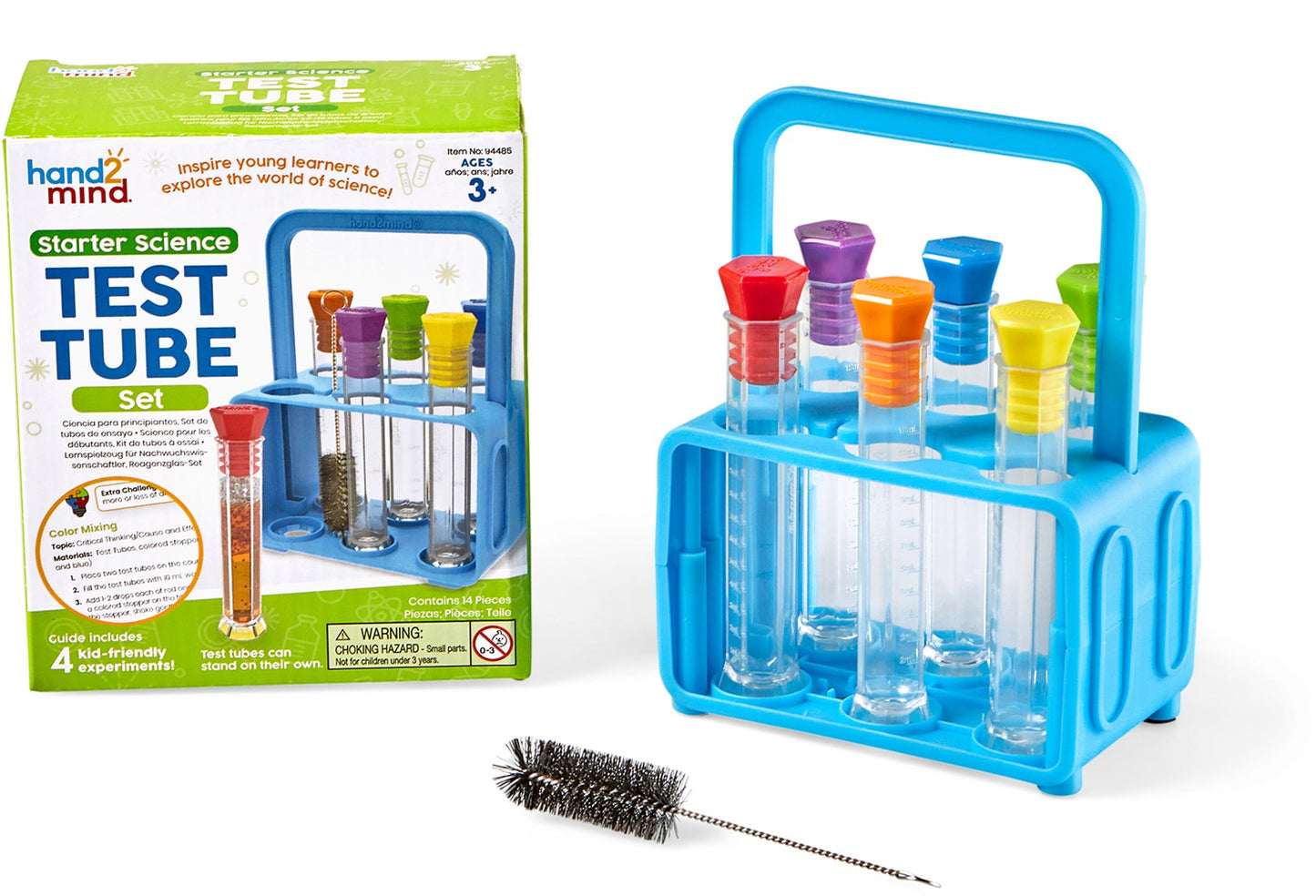 Laboset met proefbuizen