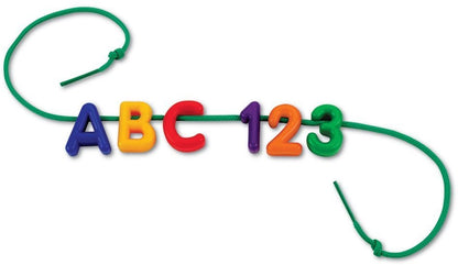 Learning Resources Rijgletters Hoofdletters - 260 alfabetkralen met 15 veters