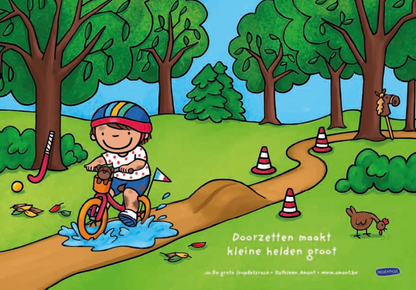 De grote loopfietsrace - Kathleen Amant