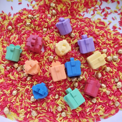 Sorteer schoorsteen set met cadeautjes