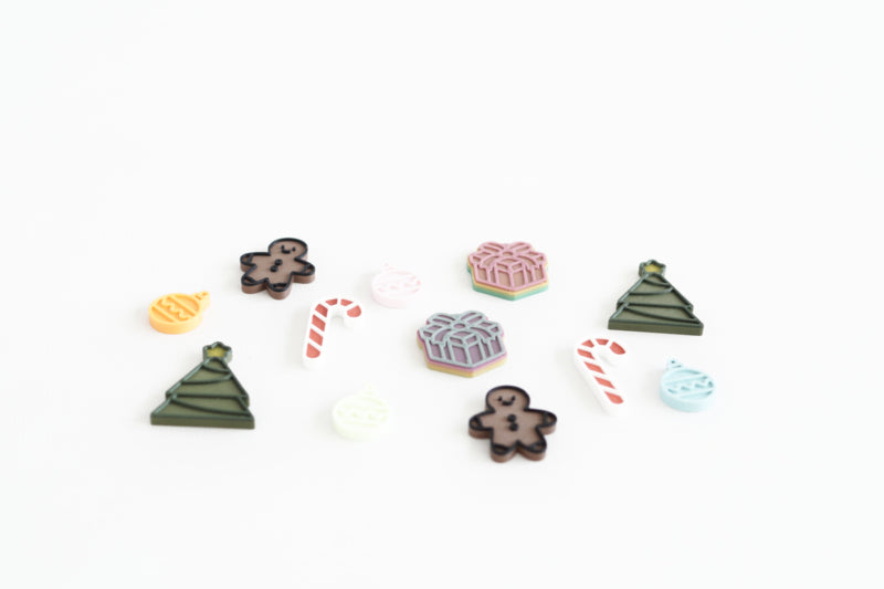 Mini figuurtjes Kerstmis voor sensorisch spel