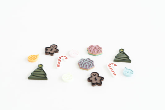 Mini figuurtjes Kerstmis voor sensorisch spel