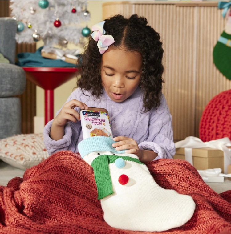 MagnaTiles Micro Mags Travel Set - Gingerbread House (24 st)