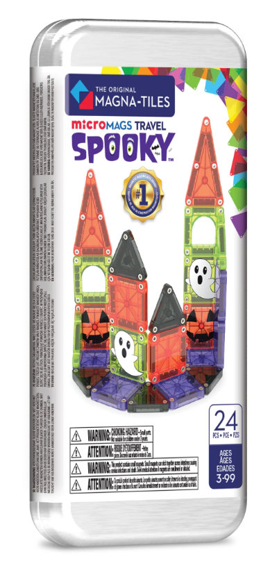 MagnaTiles Micro Mags Travel Set - Spooky (24 st)