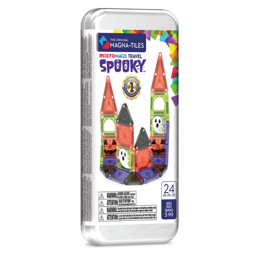 MagnaTiles Micro Mags Travel Set - Spooky (24 st)