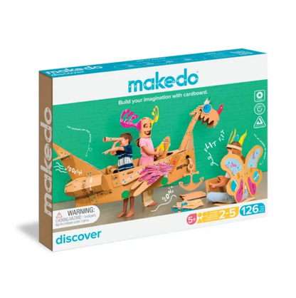 Makedo Discover kit (126 stuks)