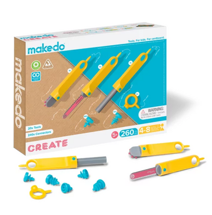 Makedo Create kit (260 stuks)