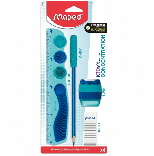 Maped Kidy Learn schrijfset – complete sensorische schoolset voor meer concentratie