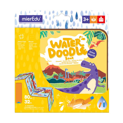 Mieredu waterkleurboek - dino's