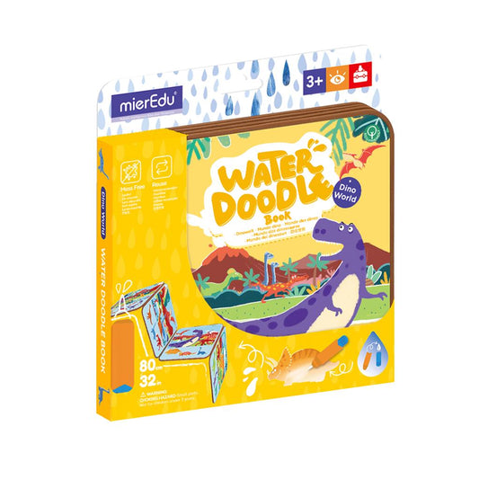 Mieredu waterkleurboek - dino's