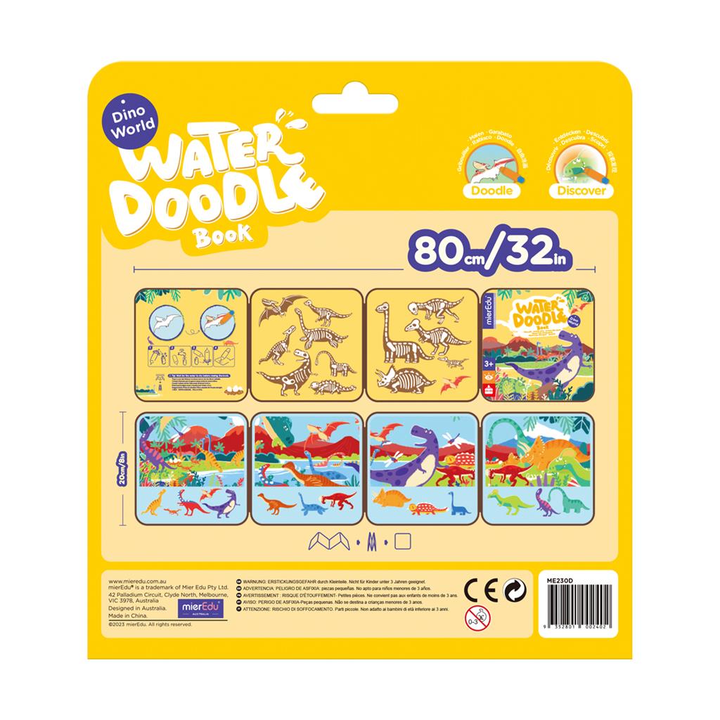 Mieredu waterkleurboek - dino's