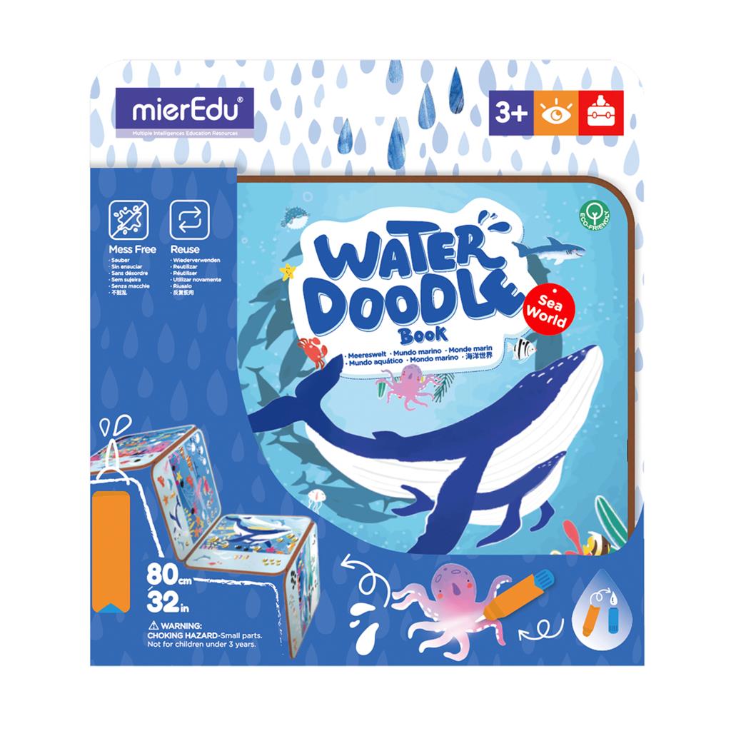 Mieredu waterkleurboek - onderwaterwereld