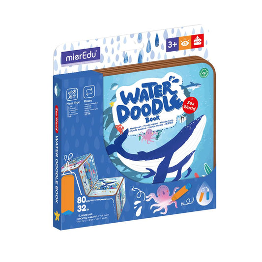Mieredu waterkleurboek - onderwaterwereld