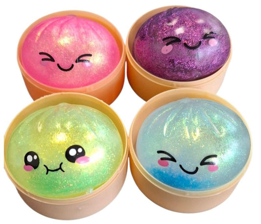 Mystery Squishy Dumpling Fidget - Glitter Small (5,5 cm)
