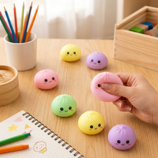 Mystery Squishy Dumpling Fidget - Small (5,5 cm)