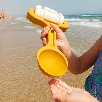 Zandroller met schep