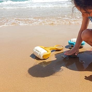 Zandroller met schep