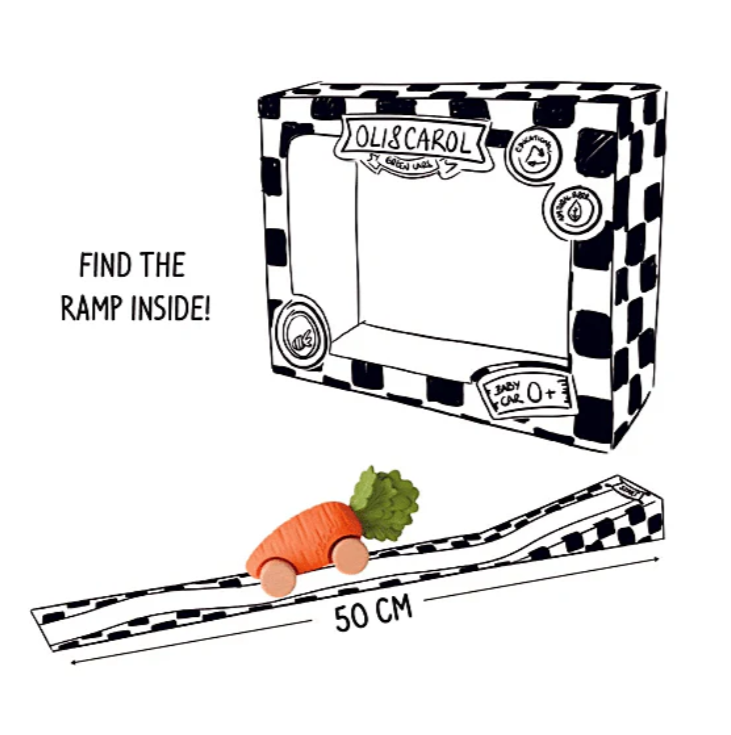 Speelgoedauto - Cathy The Carrot